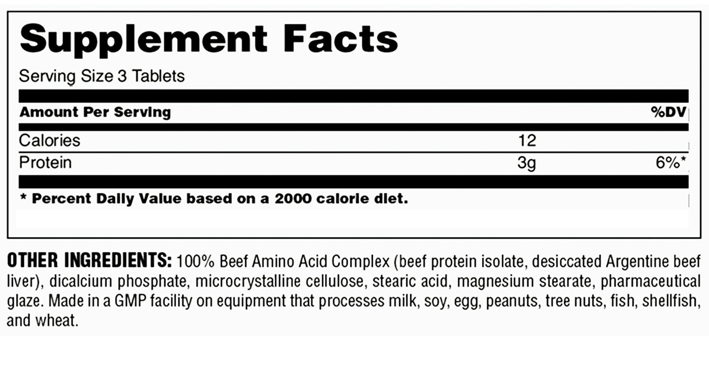 Universal 100% Beef Aminos