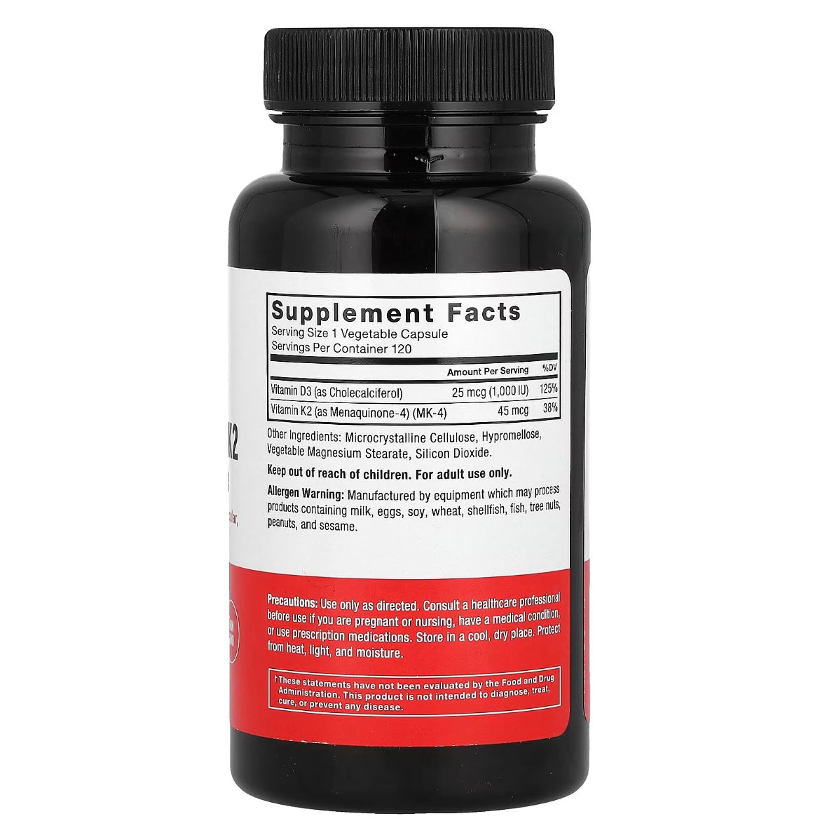 Force Factor Vitamin D3 & K2