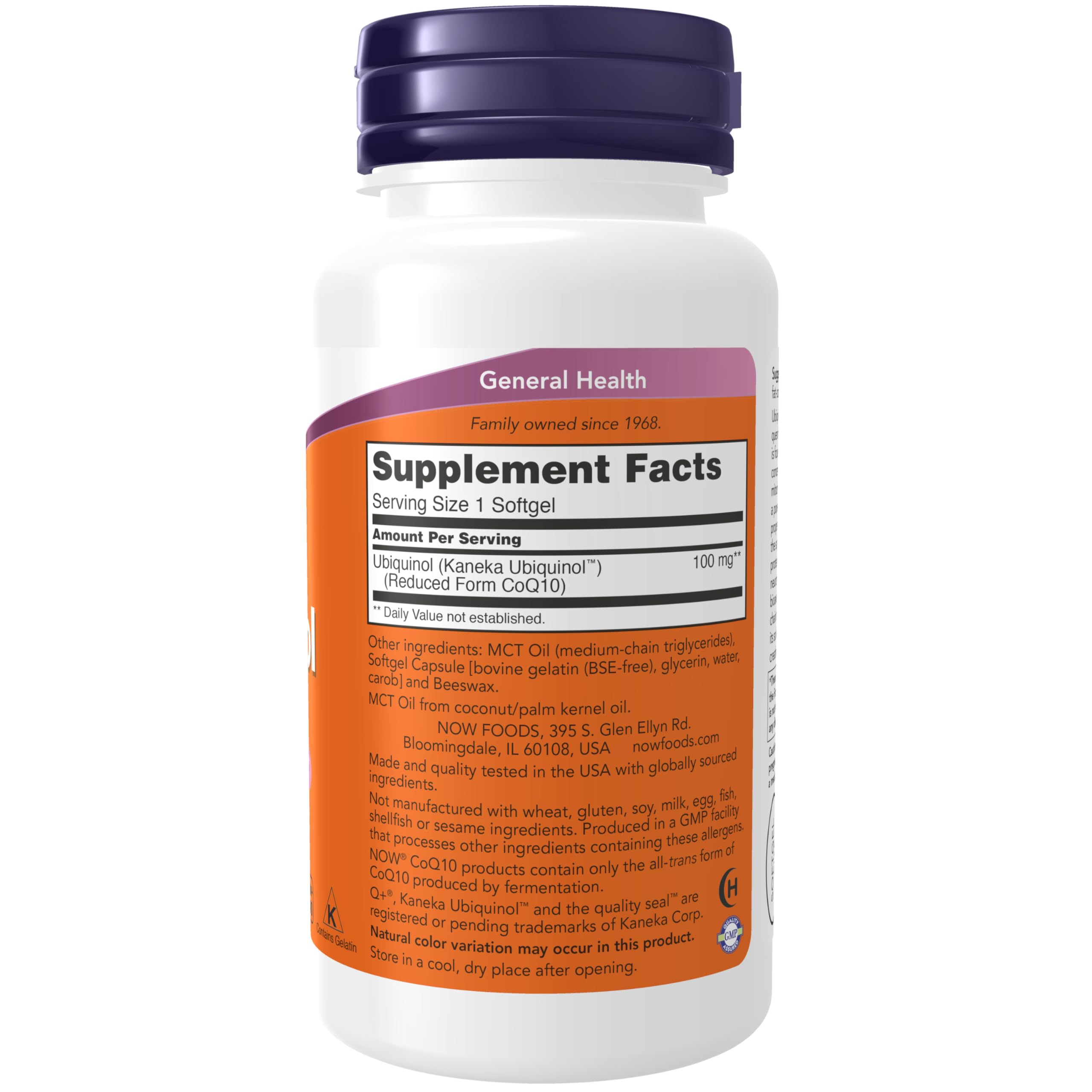 Now Foods CoQ10 100 mg