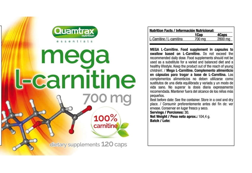 Quamtrax Mega L-Carnitine