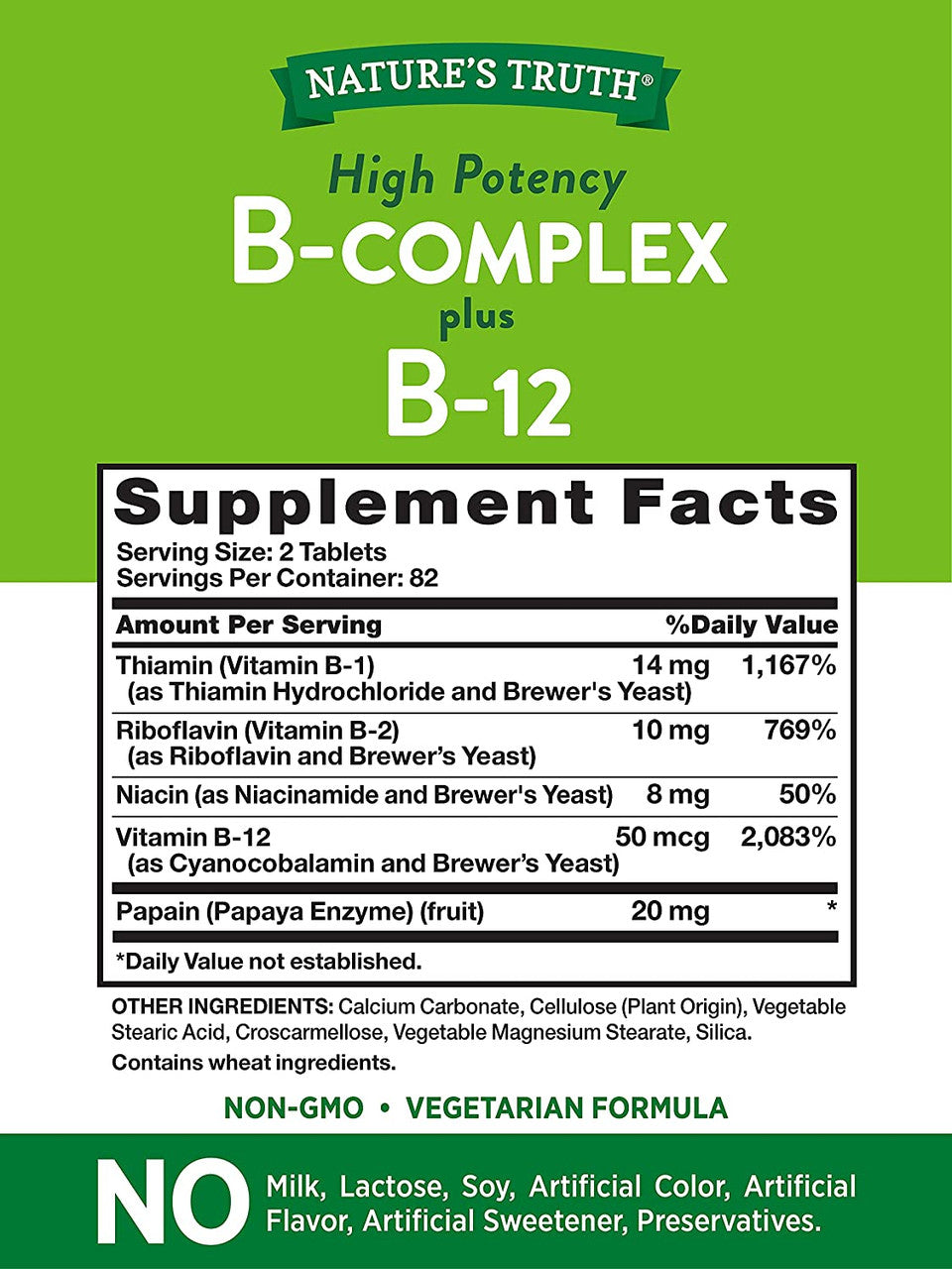 Nature’s Truth B complex