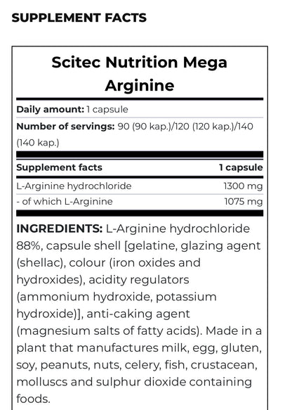 Scitec Mega Arginine