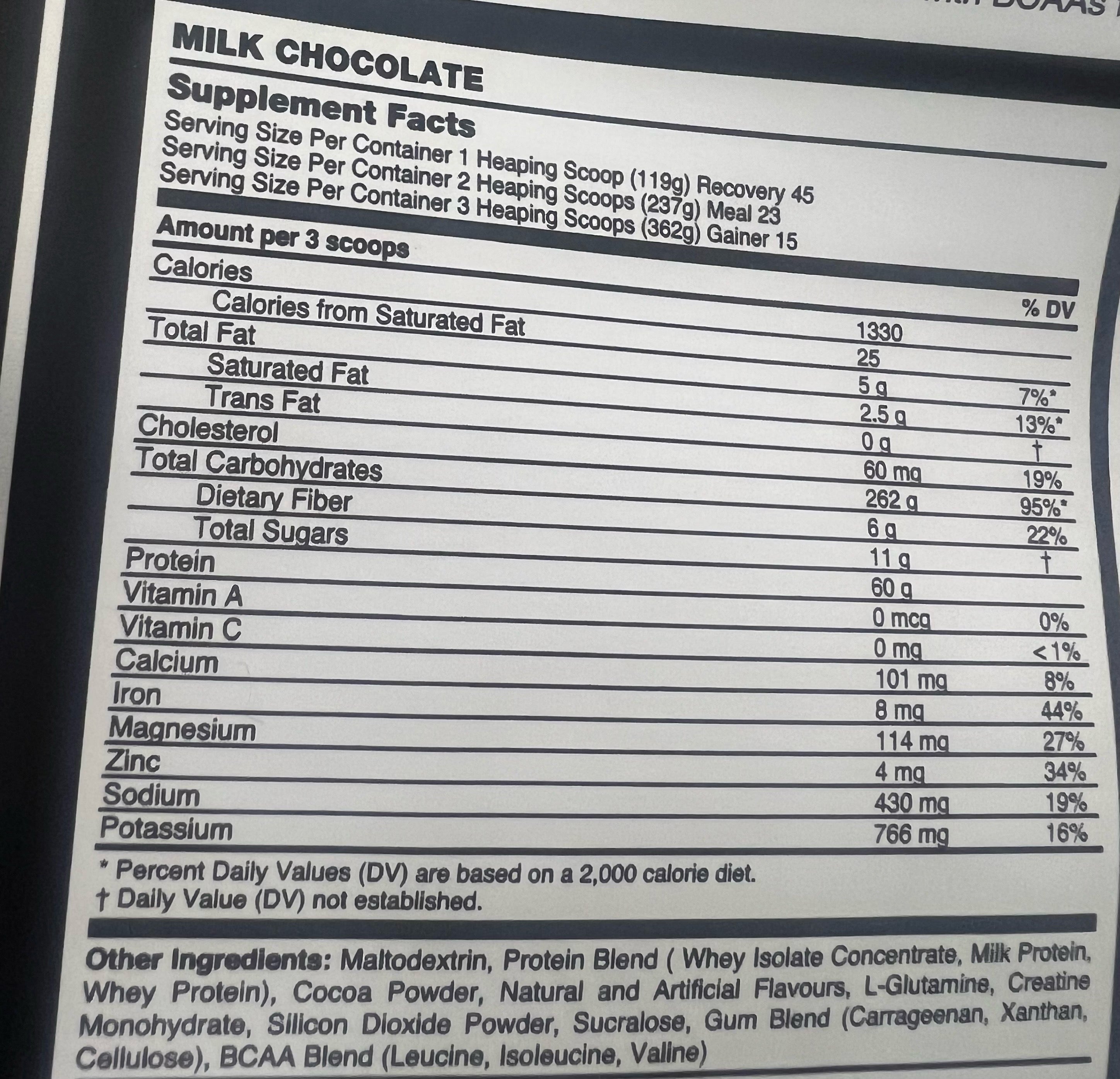 Inner Armour Anabolic Peak 15 Lbs