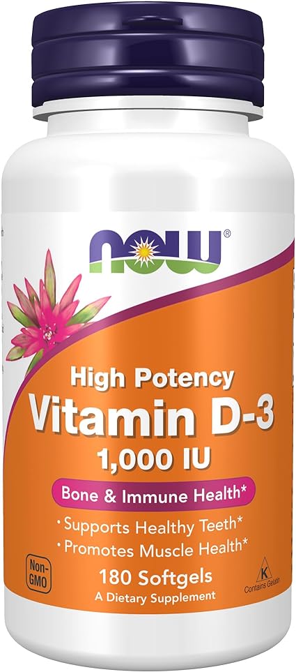 Now Foods Vitamin D-3 1000