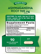 Nature’s Truth Ashwagandha