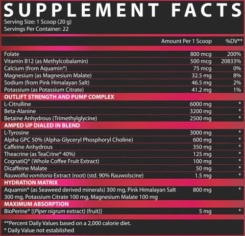 Nutrex Outlift Amped