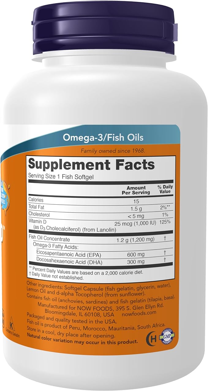 Now Foods Ultra Omega 3-D