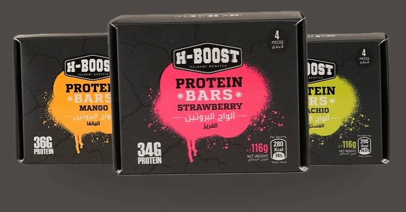 H-Boost Protein Bar Box of 4