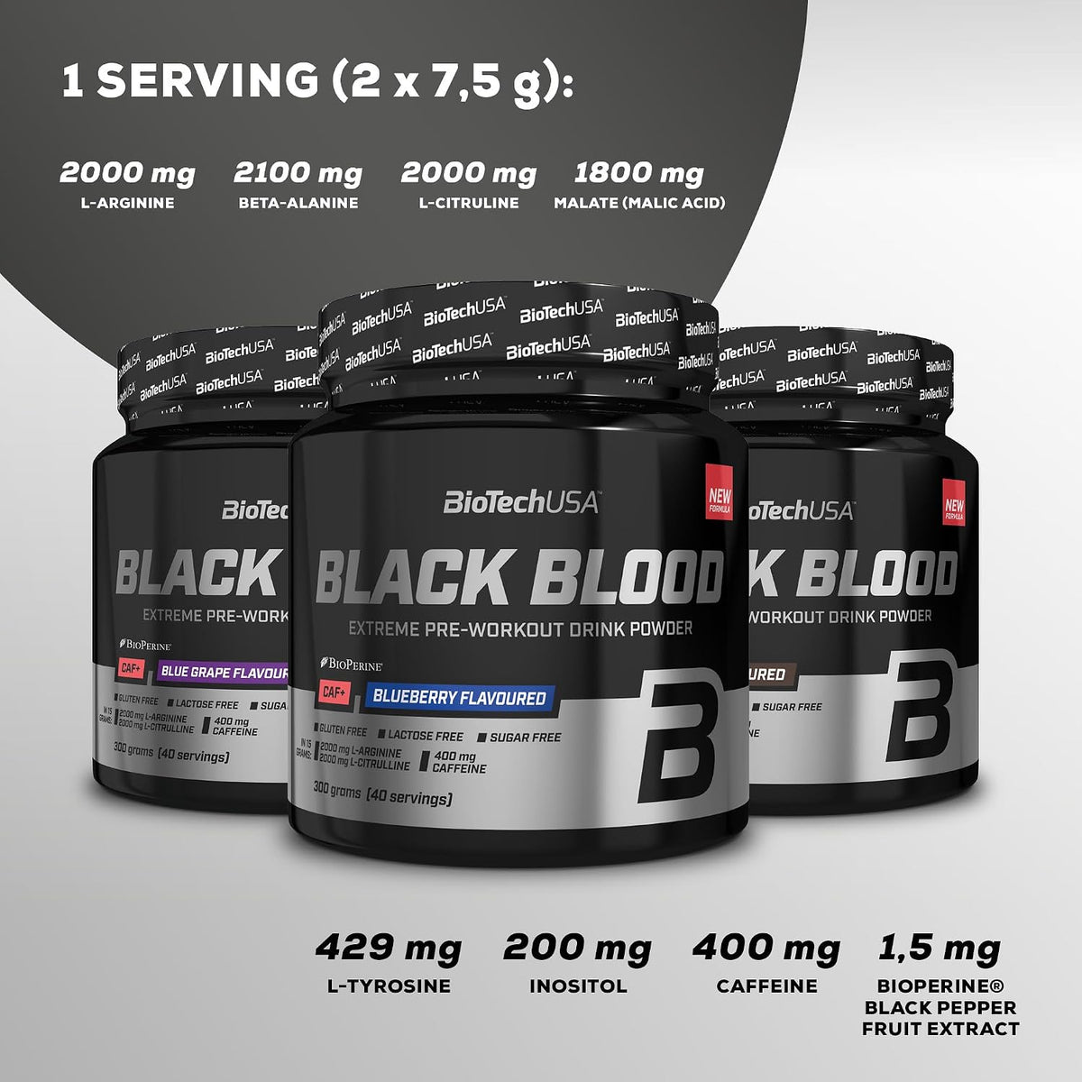 Biotech USA Black Blood CAF+