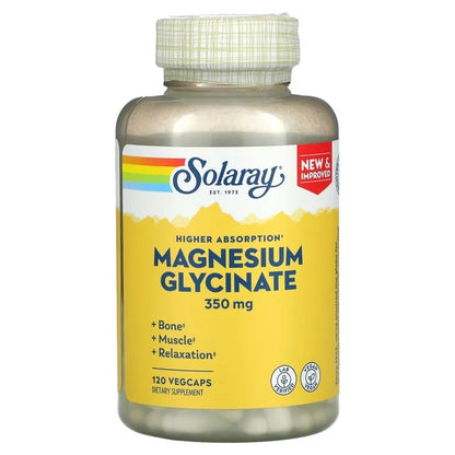 Solaray High Absorption Magnesium Glycinate