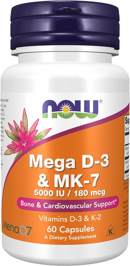 Now Foods Mega D-3 & MK-7