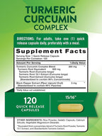 Nature's Truth Turmeric Curcumin Complex