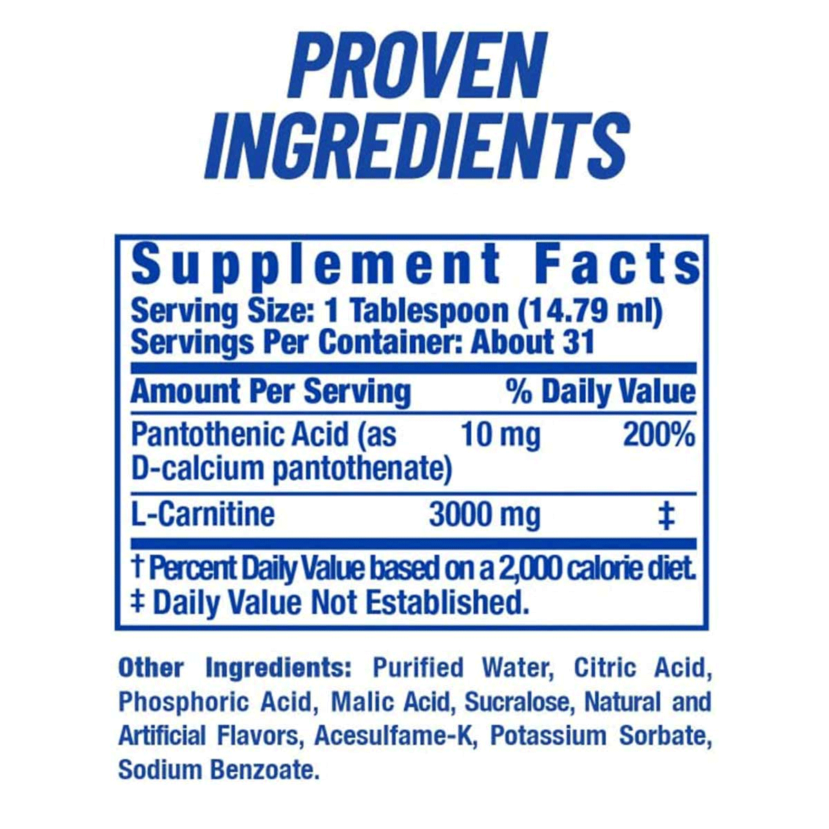 Ronnie Coleman L-Carnitine xs 3000