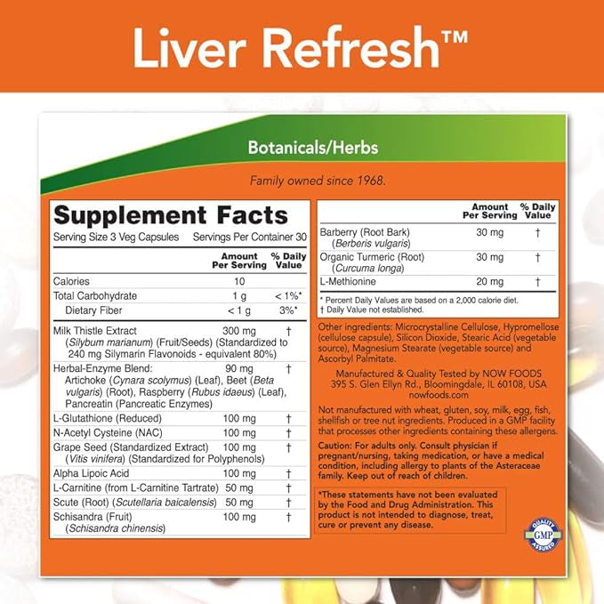 Now Foods Liver Refresh