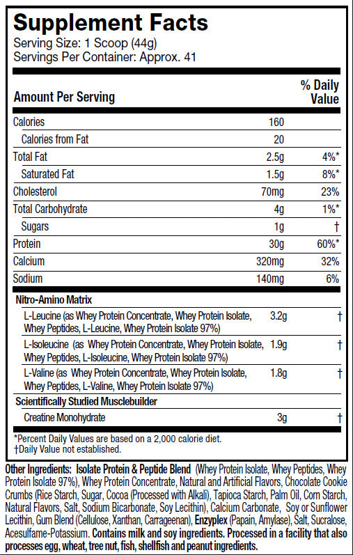 MuscleTech Nitro-Tech Whey Protein