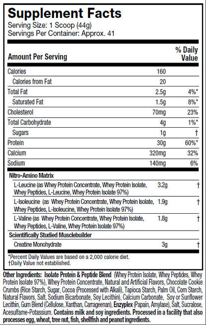 MuscleTech Nitro-Tech Whey Protein