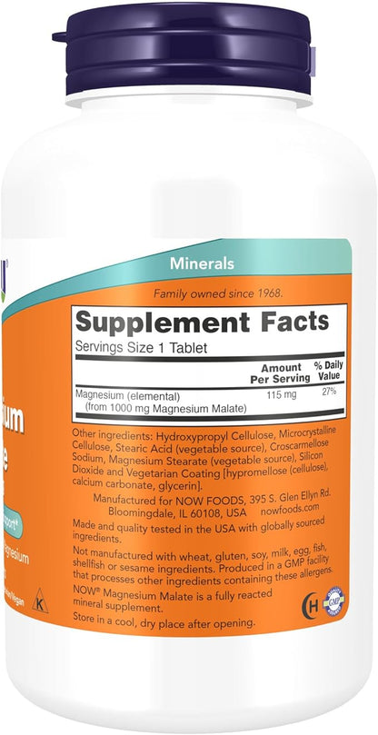 Now Foods Magnesium Malate