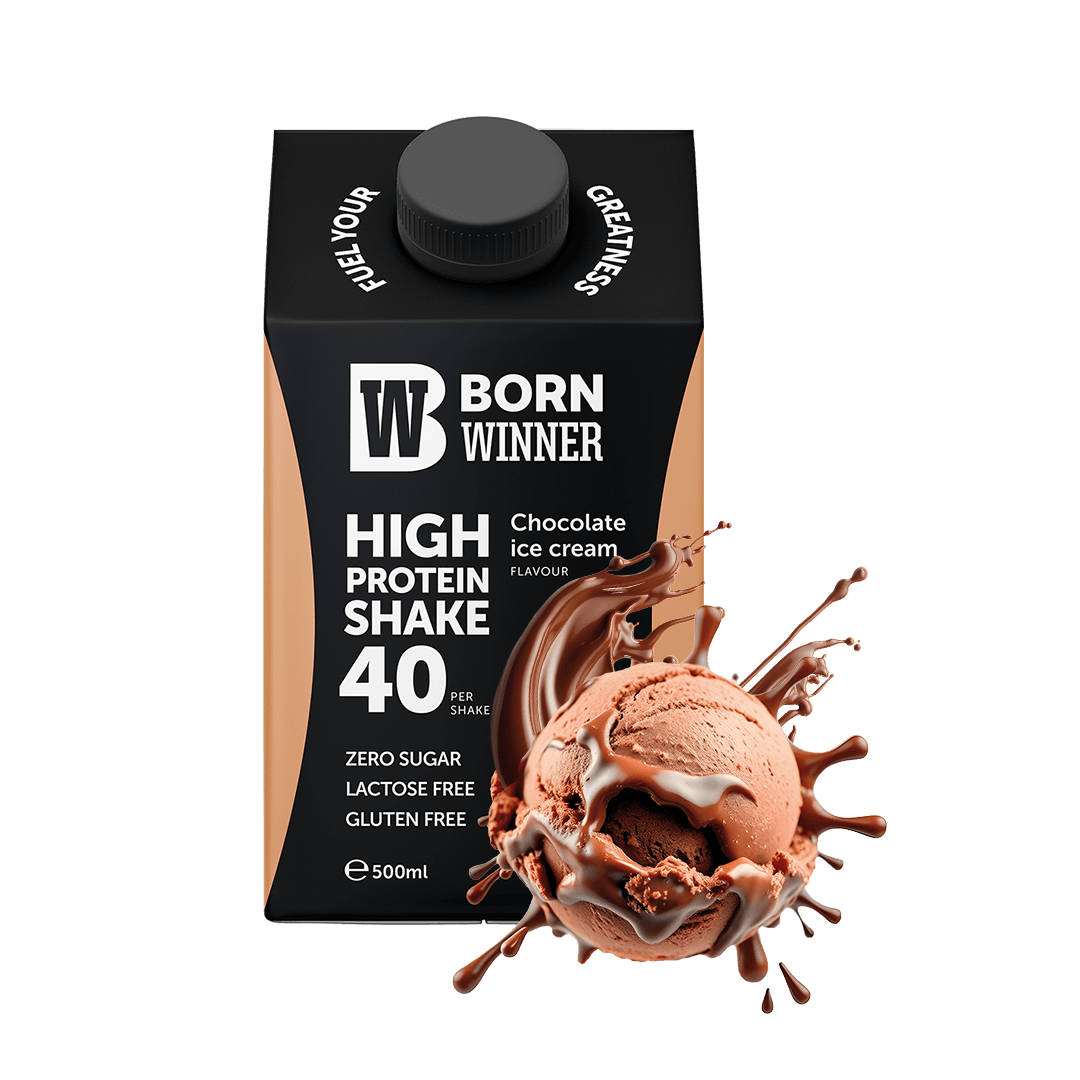 Born Winner HIGH protein shake