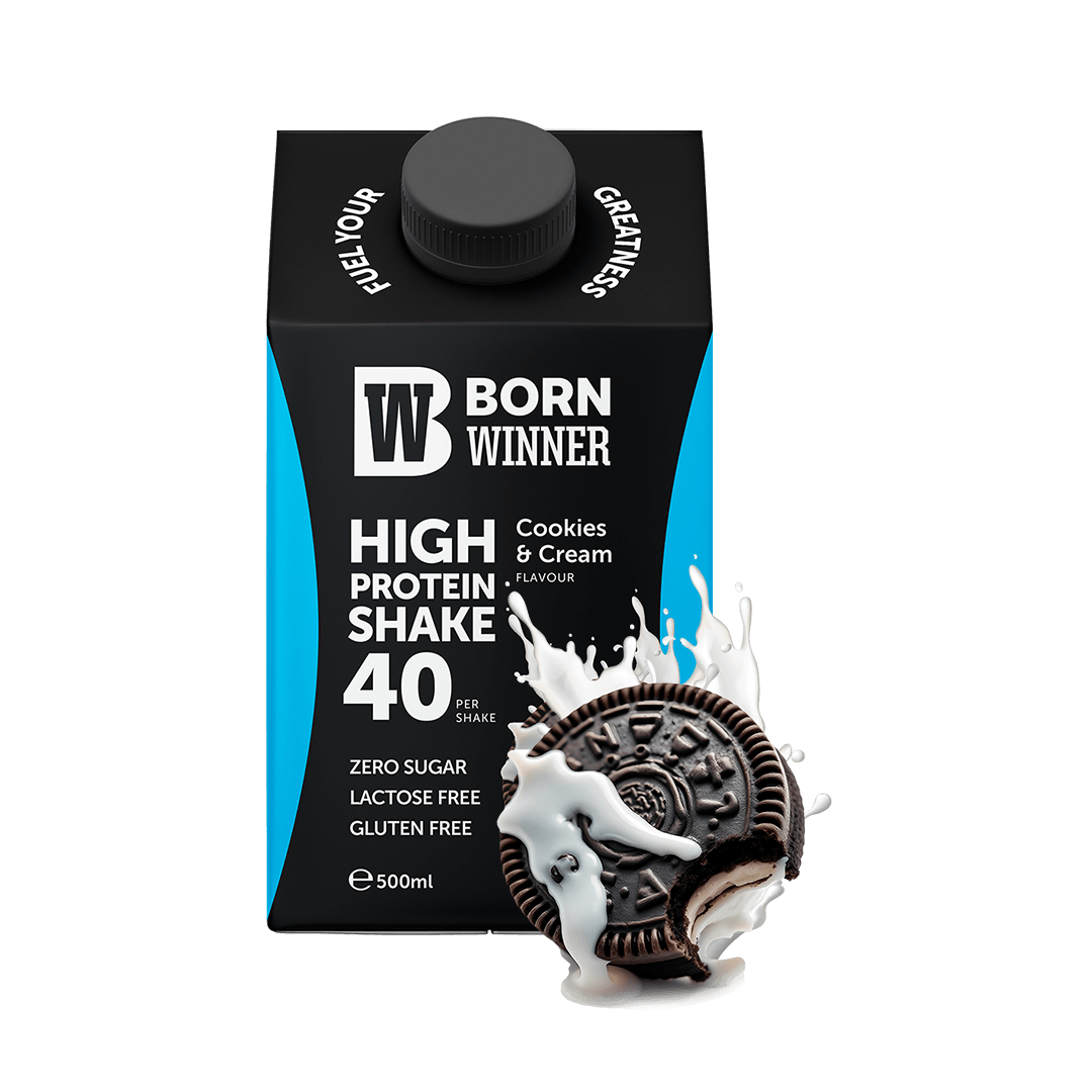 Born Winner HIGH protein shake