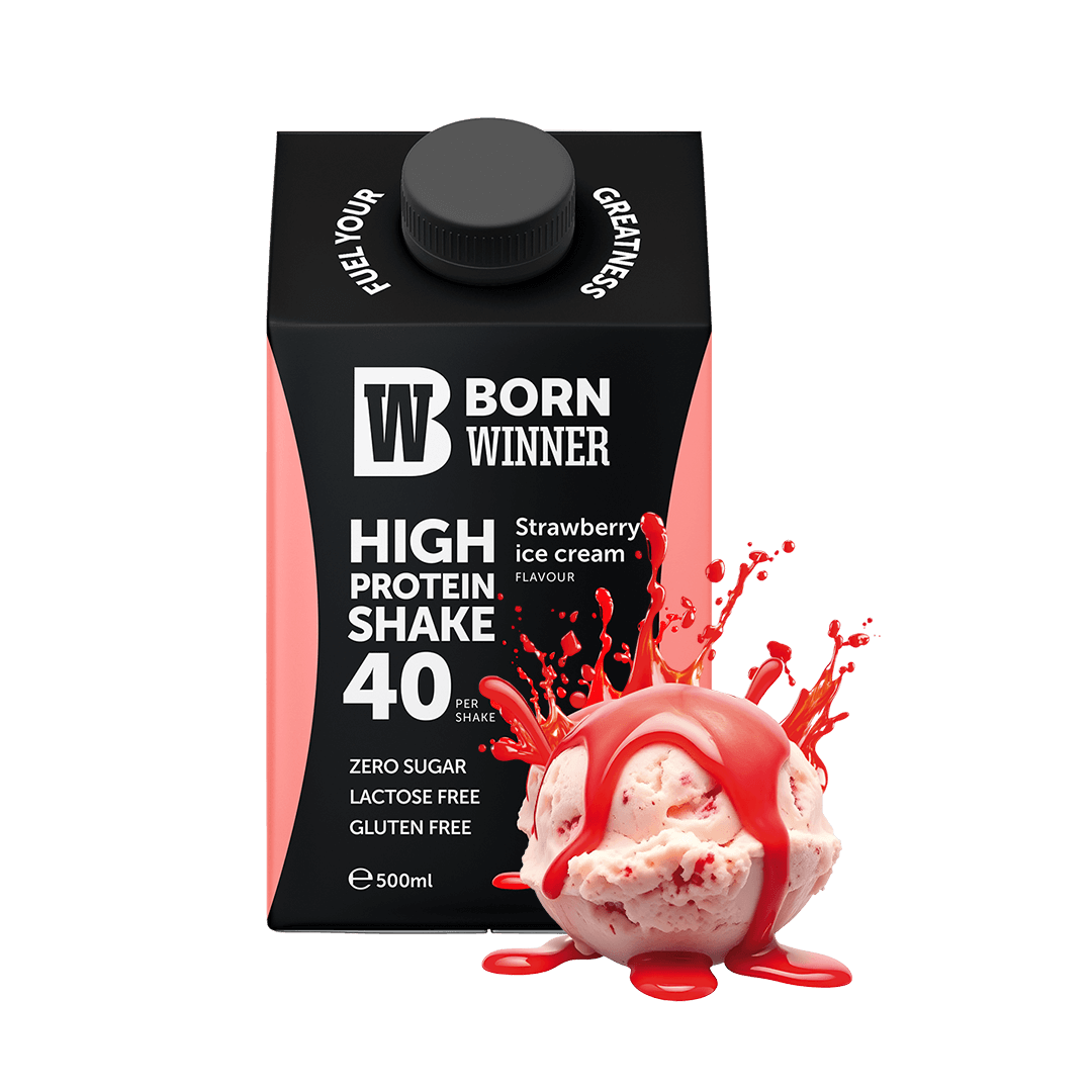Born Winner HIGH protein shake