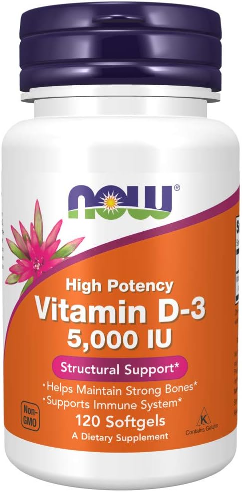 Now Foods Vitamin D-3 5000