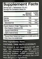 California Gold Nutrition Organic MCT oil