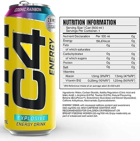 C4 RTD 500 ml