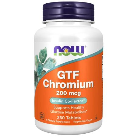 Now Foods GTF Chromium 200 mcg