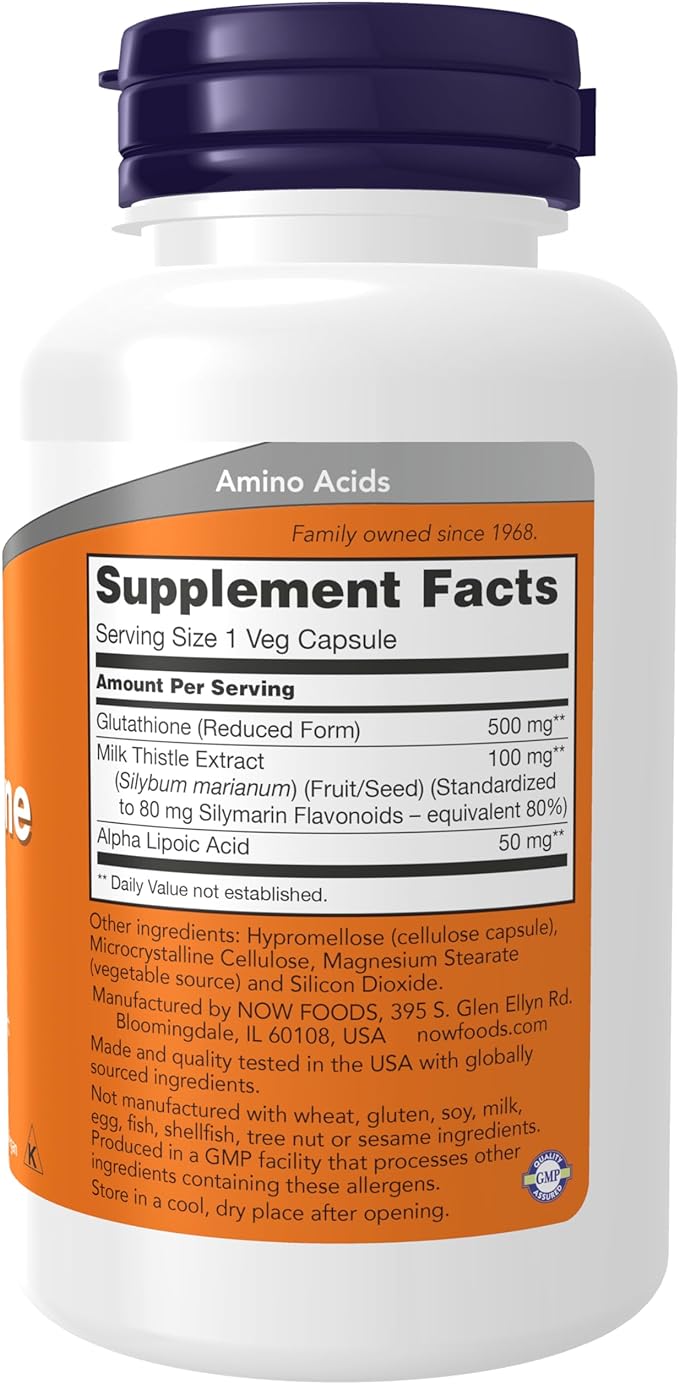 Now Foods Glutathione 500