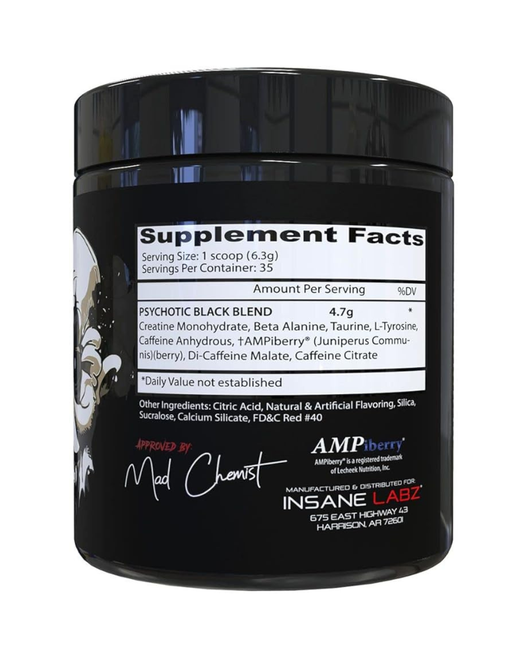 Insane Labz Psychotic Black