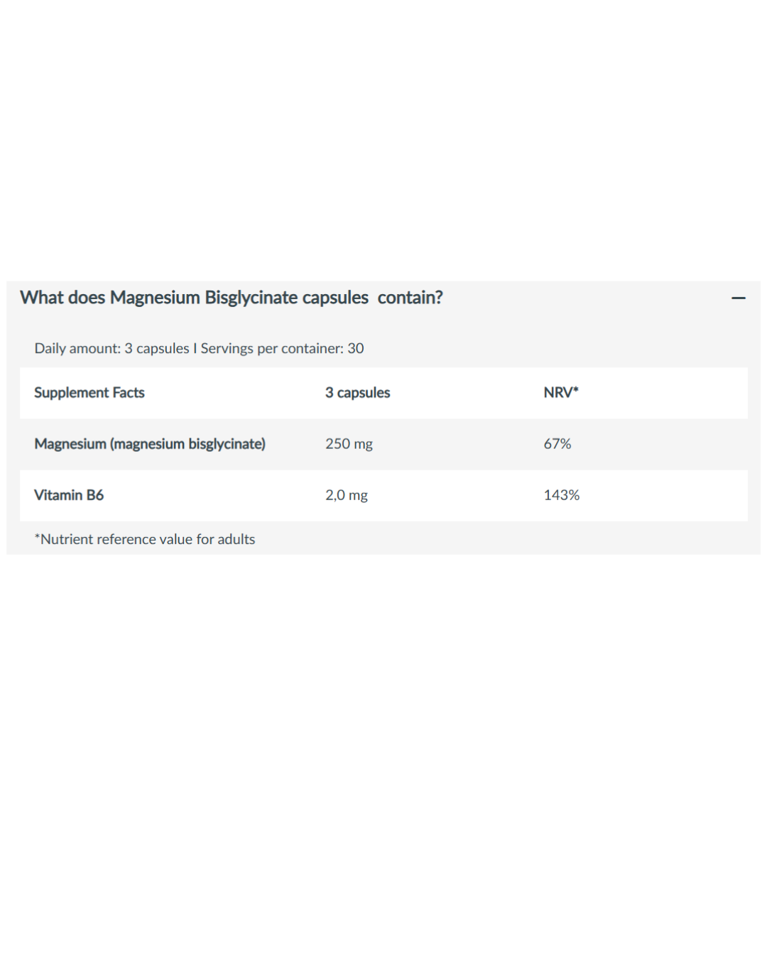 Biotech USA Magnesium Glycinate