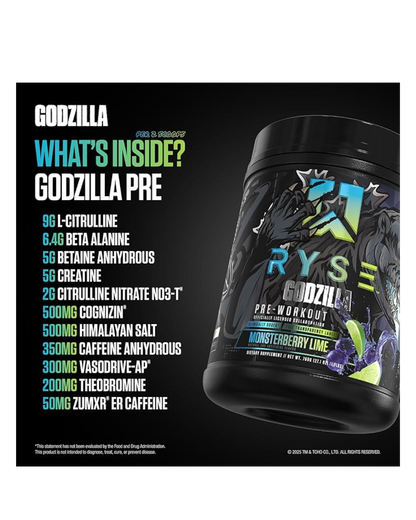 RYSE Godzilla the Preworkout