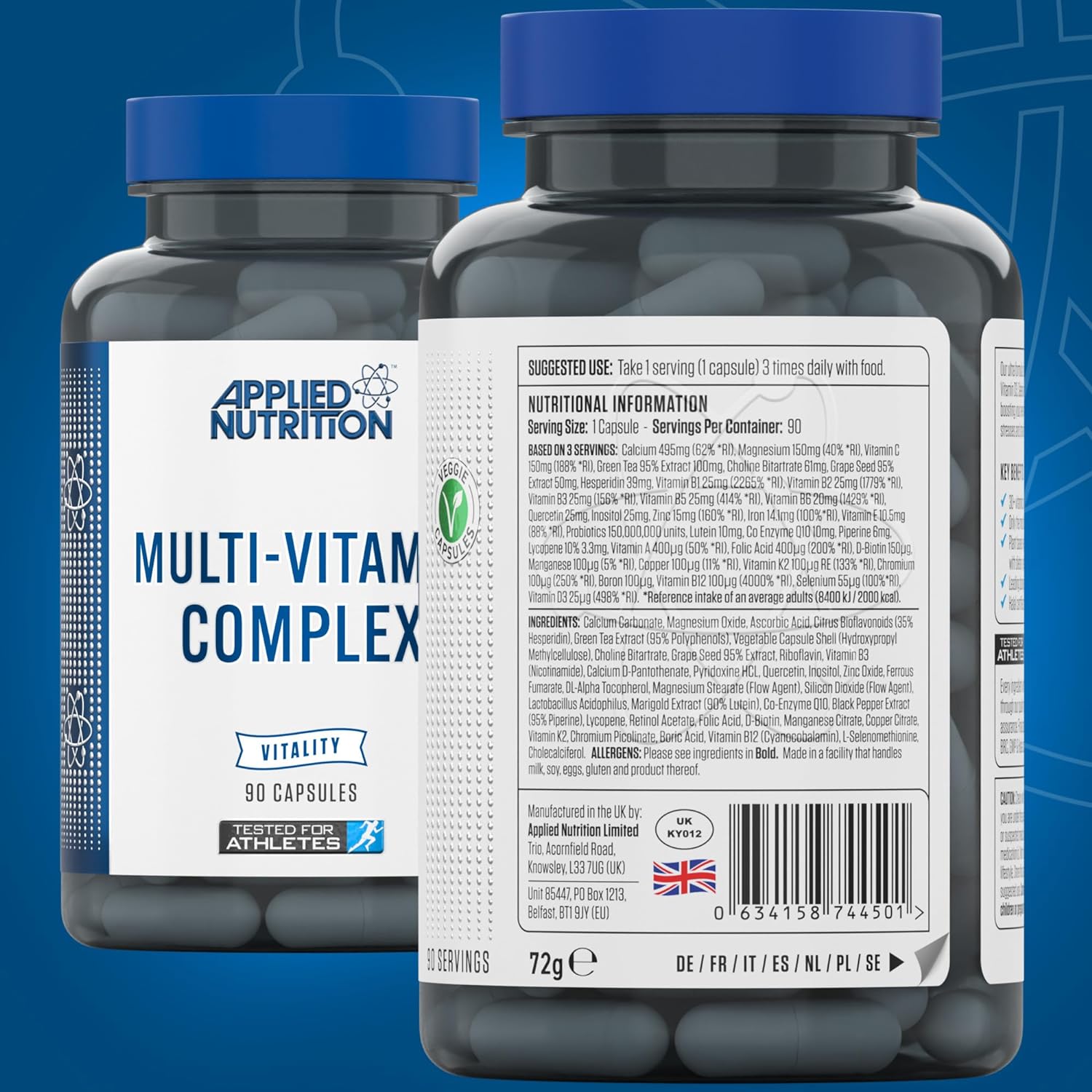 Applied Nutrition Multi-Vitamin Complex