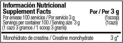 One Raw Creatine Flavored